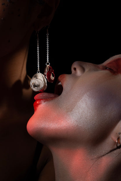 Forbidden Fruit Earrings - bybay atelier