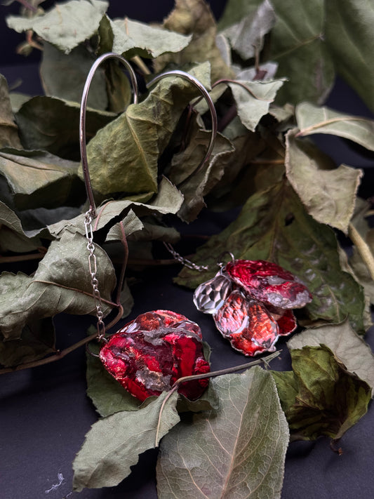 forbidden fruits ear cuffs - bybay atelier